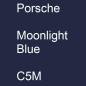 Preview: Porsche, Moonlight Blue, C5M.